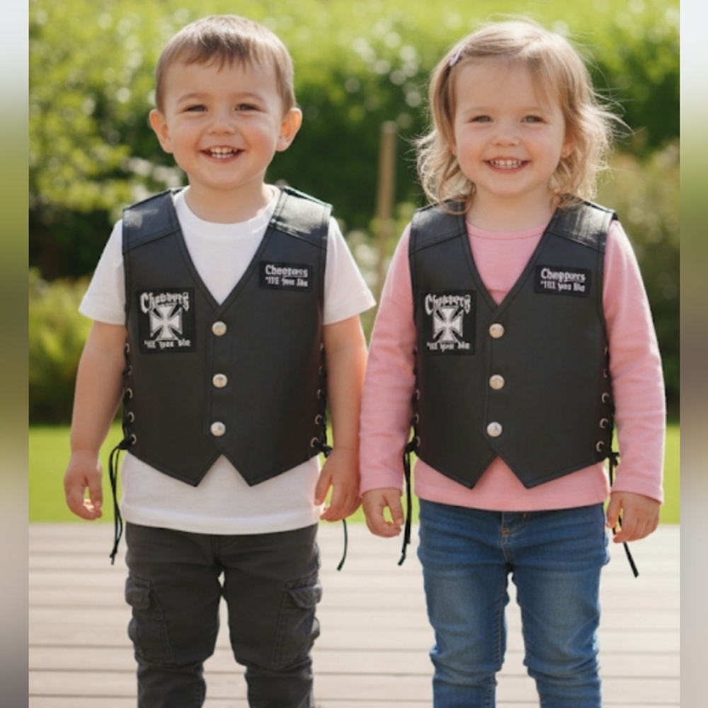 Vintage Leather jacket xs kids collection
